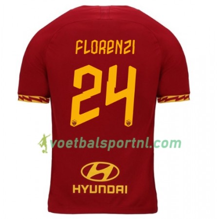 AS Roma Florenzi 24 Thuis Shirt 2019-20